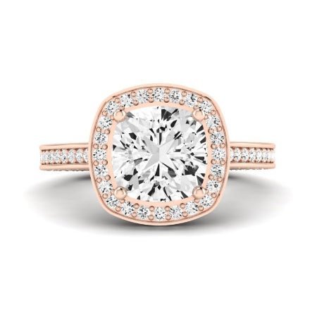 Buttercup Diamond Matching Band for Cushion Center (Band Only. Engagement Ring Not Included) - BeverlyDiamonds