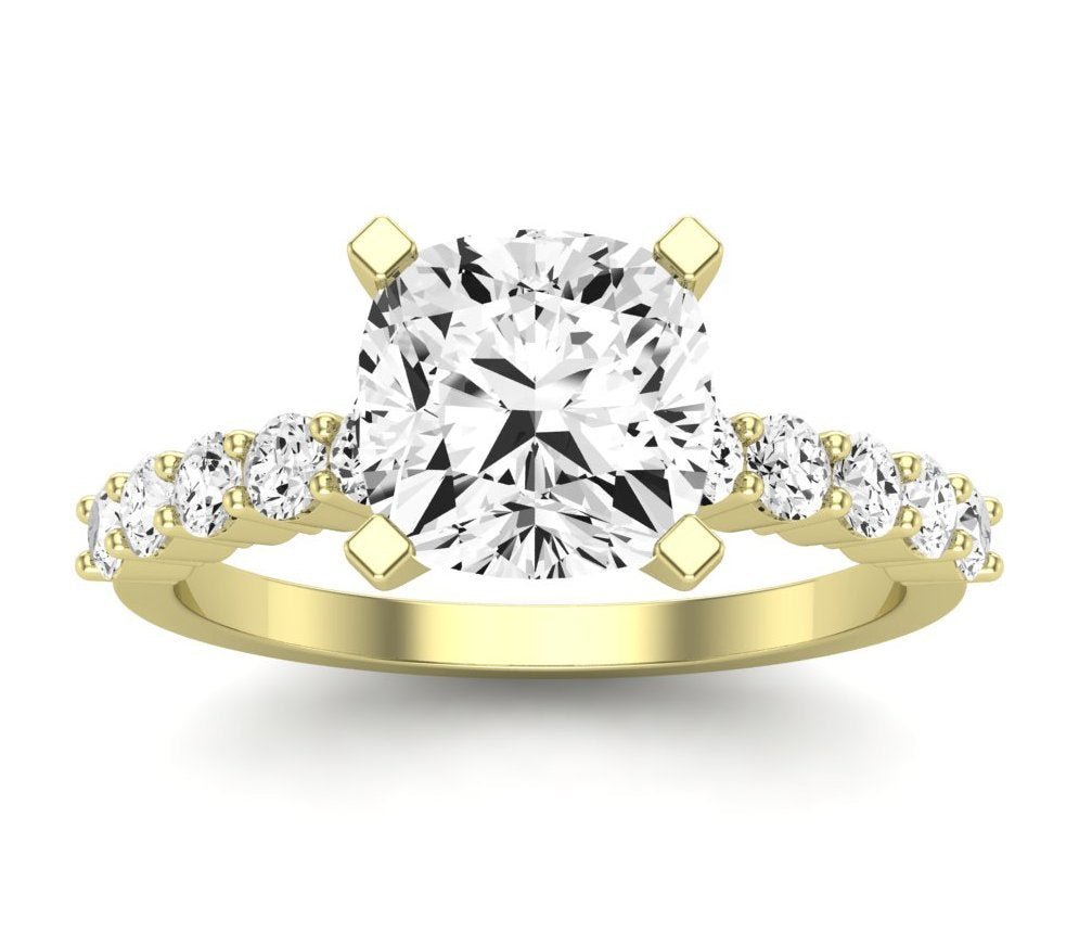 Magnolia - Cushion Moissanite Engagement Ring