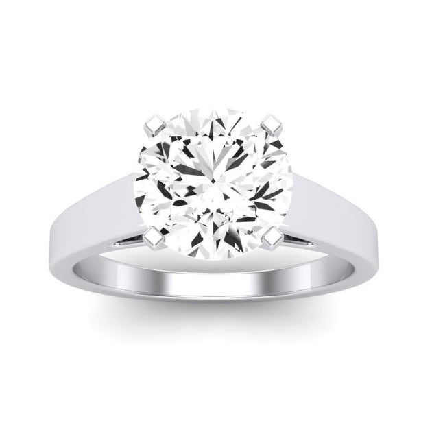 Snowdrop - Round Moissanite Engagement Ring