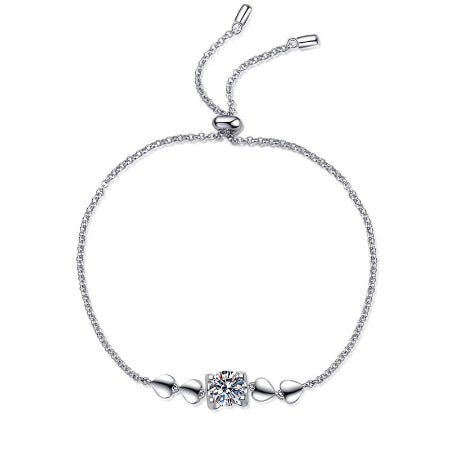 Willa Moissanite Bracelet whitegold
