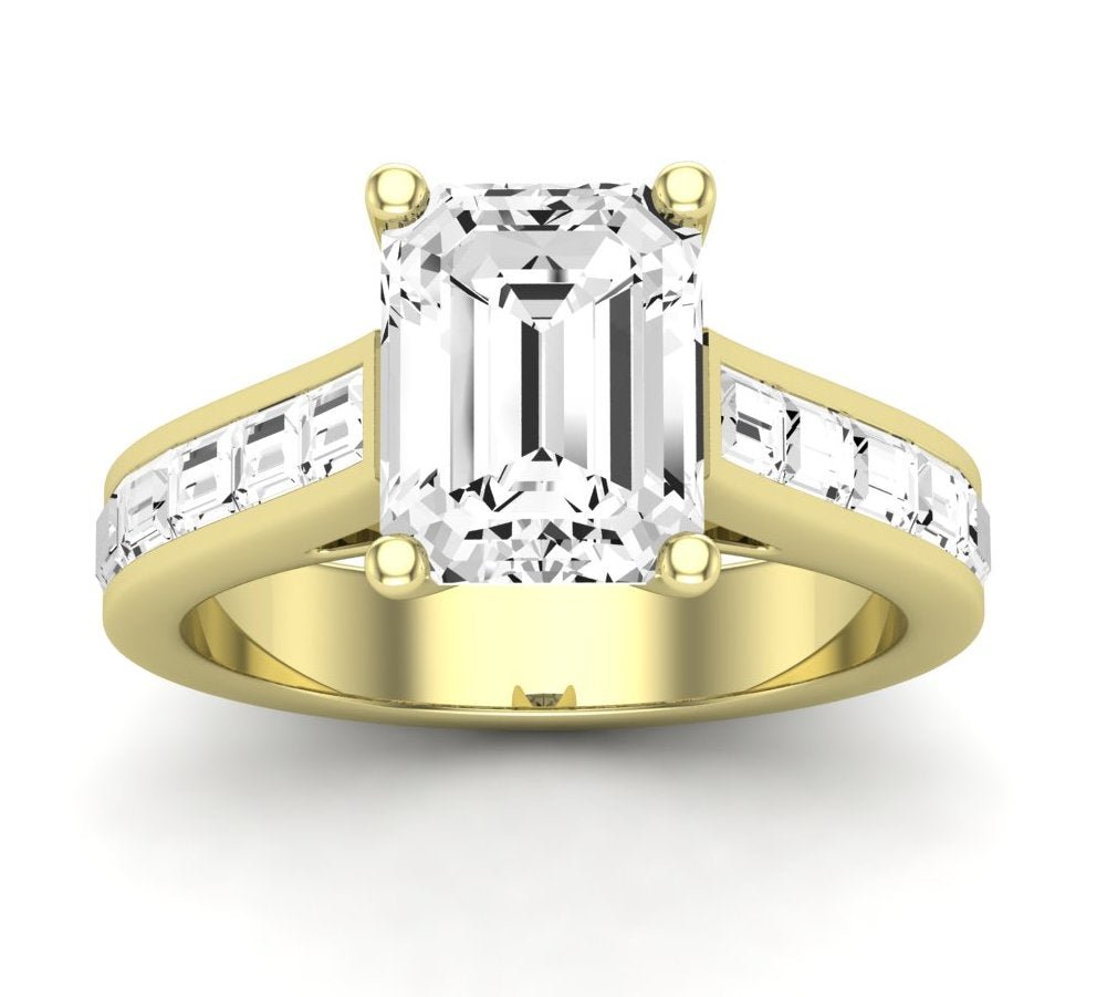 Yarrow - GIA Natural Emerald Diamond Engagement Ring