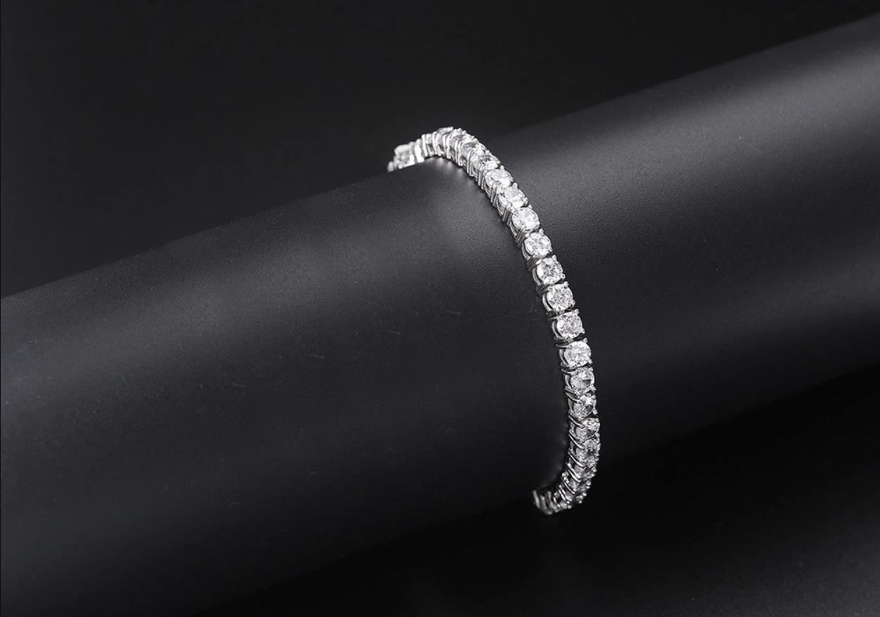 3mm bracelet whitegold