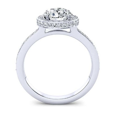 Quince Diamond Matching Band Only (engagement Ring Not Included) For Ring With Round Center yellowgold