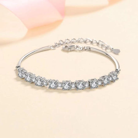 Elda Diamond Bracelet whitegold