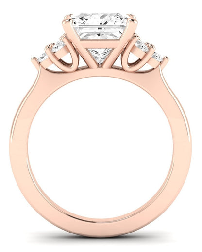 Alyssa Princess Diamond Engagement Ring (Lab Grown Igi Cert) rosegold
