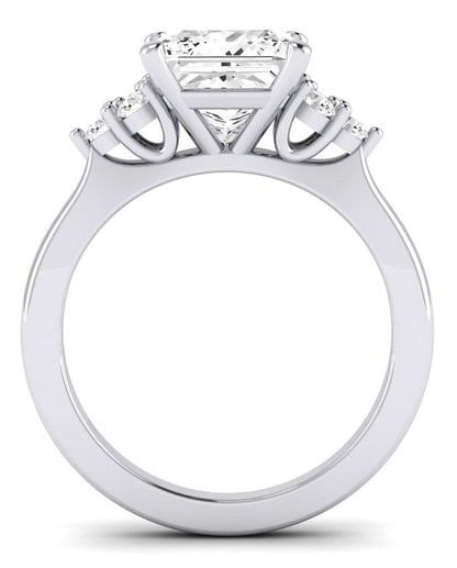 Alyssa Princess Diamond Engagement Ring (Lab Grown Igi Cert) whitegold