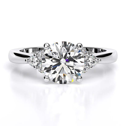 alyssa round whitegold