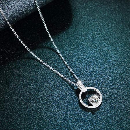 Aviana Moissanite Necklace whitegold