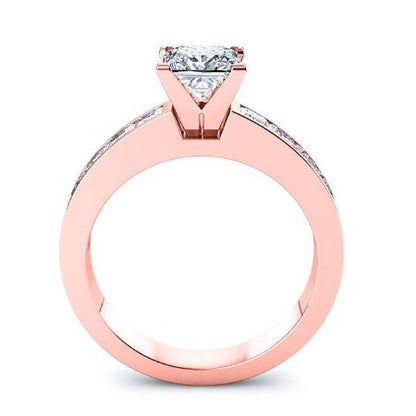 Ayana Diamond Matching Band Only (engagement Ring Not Included) For Ring With Princess Center rosegold