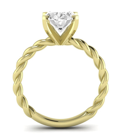 Balsam Oval Diamond Engagement Ring (Lab Grown Igi Cert) yellowgold