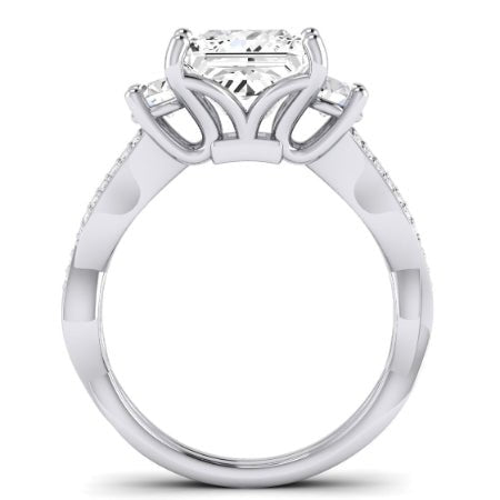 Bottlebrush Lab Diamond Matching Band (Band Only. Engagement Ring Not Included) - BeverlyDiamonds