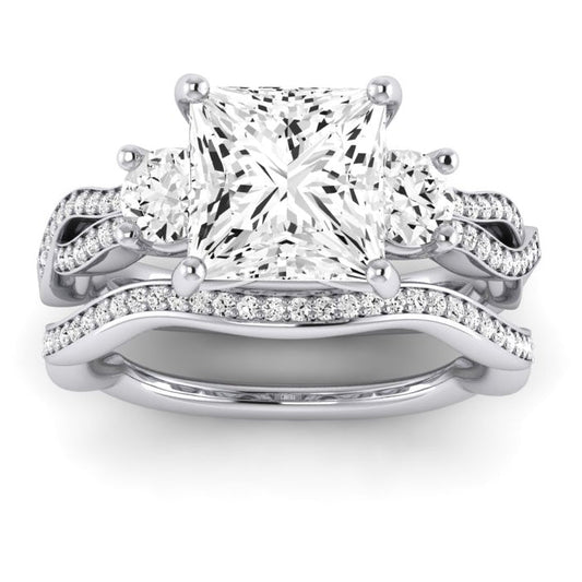 Bottlebrush Lab Diamond Matching Band (Band Only. Engagement Ring Not Included) - BeverlyDiamonds