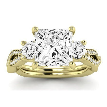 Bottlebrush Lab Diamond Matching Band (Band Only. Engagement Ring Not Included) - BeverlyDiamonds