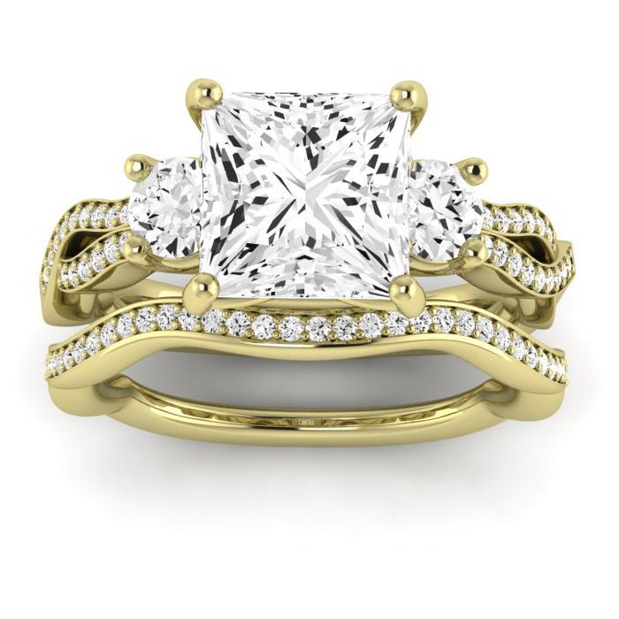 Bottlebrush Lab Diamond Matching Band (Band Only. Engagement Ring Not Included) - BeverlyDiamonds