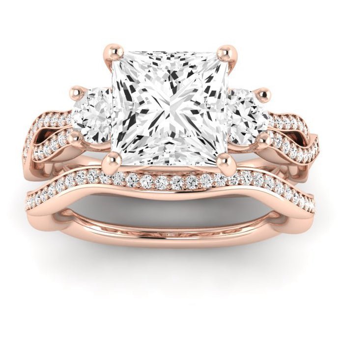 Bottlebrush Lab Diamond Matching Band (Band Only. Engagement Ring Not Included) - BeverlyDiamonds