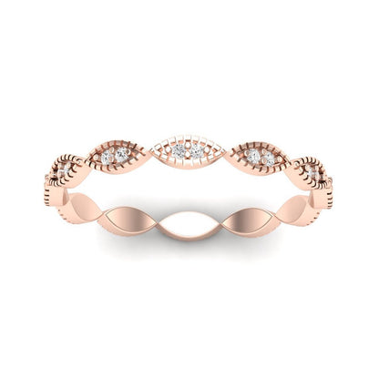 Brooklyn Round Cut Moissanite Eternity Band - BeverlyDiamonds