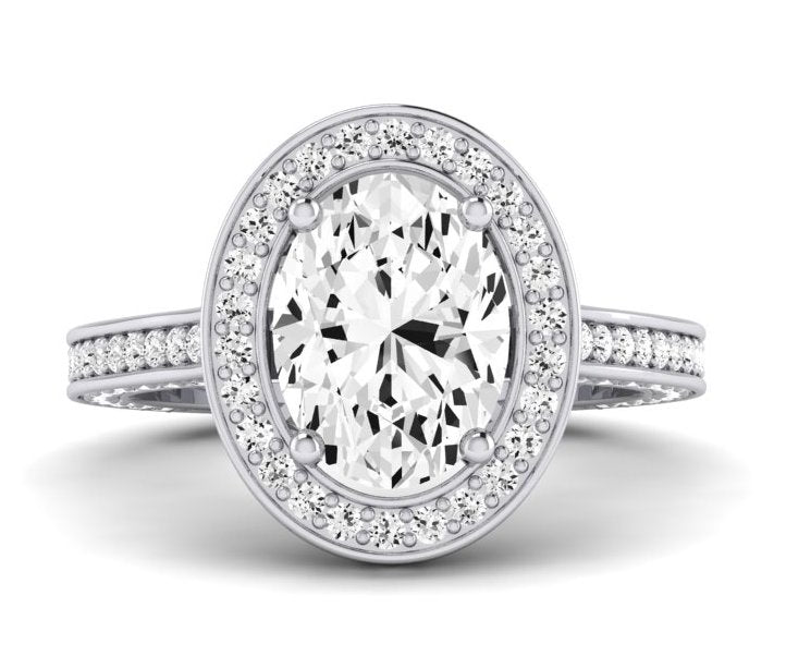Buttercup - Oval Diamond Engagement Ring - BeverlyDiamonds