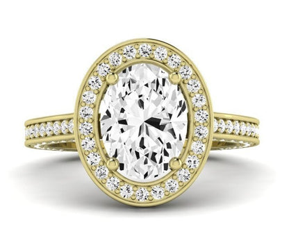 Buttercup - Oval Diamond Engagement Ring - BeverlyDiamonds