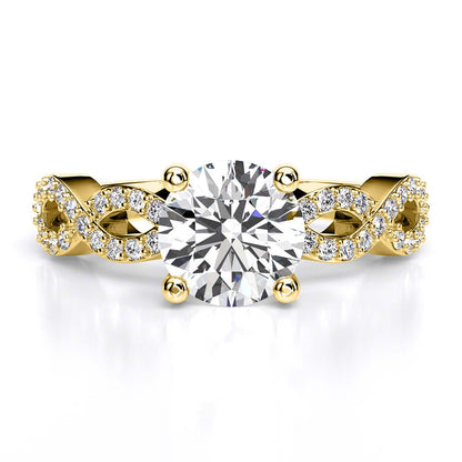 camellia round yellowgold