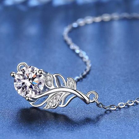 Choi Moissanite Necklace whitegold