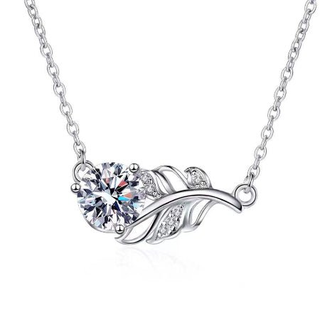 Choi Moissanite Necklace whitegold