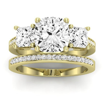 Dietes - Cushion Lab Diamond Bridal Set (IGI Certified)