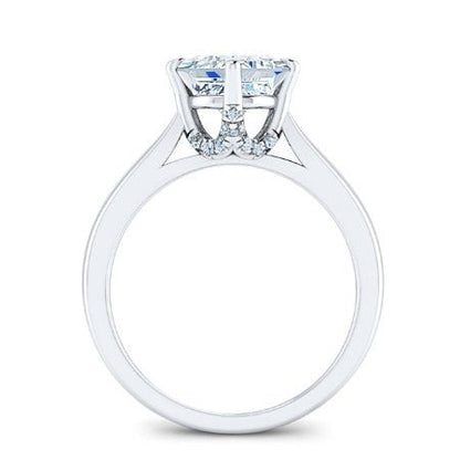 Gardenia Princess Moissanite Bridal Set whitegold