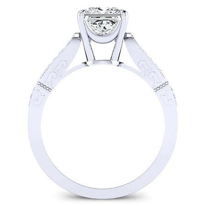 Heath Princess Moissanite Bridal Set whitegold