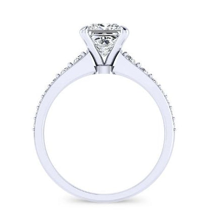 Holly Princess Moissanite Bridal Set whitegold