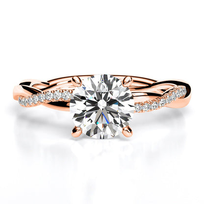 iris round rosegold