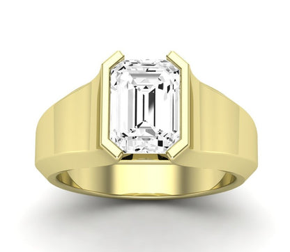 Jasmine - GIA Natural Emerald Diamond Engagement Ring
