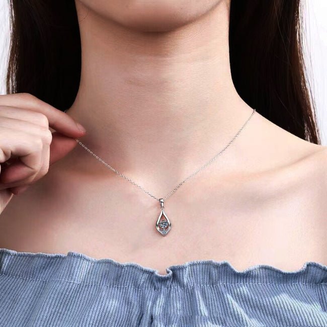 Kimora Moissanite Necklace