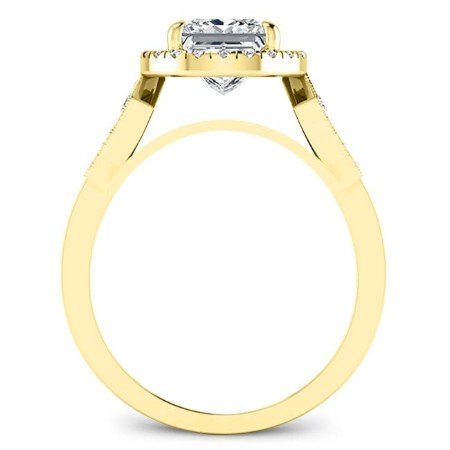 Kalmia Diamond Matching Band Only (engagement Ring Not Included) For Ring With Princess Center yellowgold