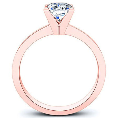 Lantana Cushion Moissanite Bridal Set rosegold