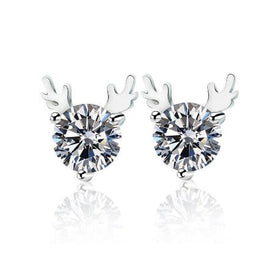 Nicolette Diamond Earrings whitegold