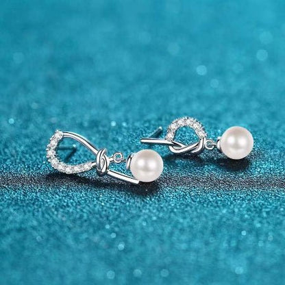 Noreen Diamond Earrings whitegold