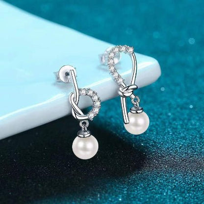Noreen Diamond Earrings whitegold