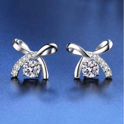 Presley Diamond Earrings (Clarity Enhanced) whitegold