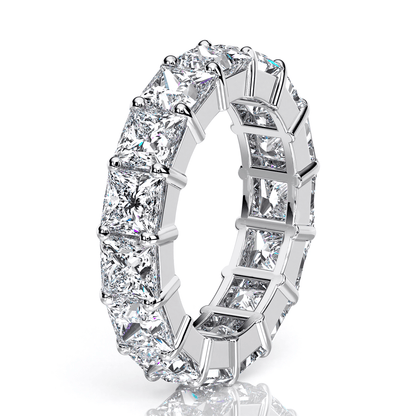 Princess Cut Diamond Eternity Band