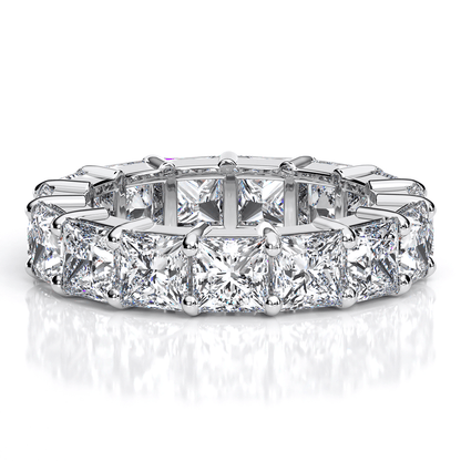 Princess Cut Diamond Eternity Band