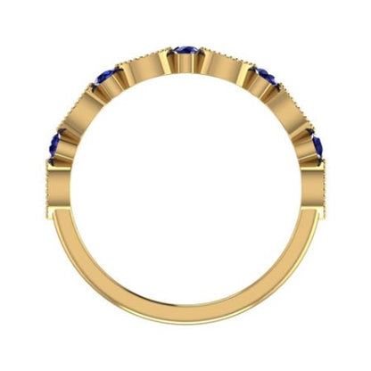 Rowan Trendy Diamond Wedding Ring yellowgold