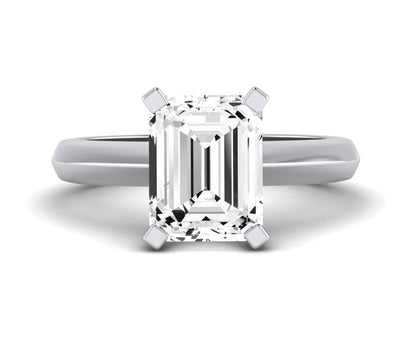 Senna Emerald Diamond Engagement Ring (Lab Grown Igi Cert) whitegold