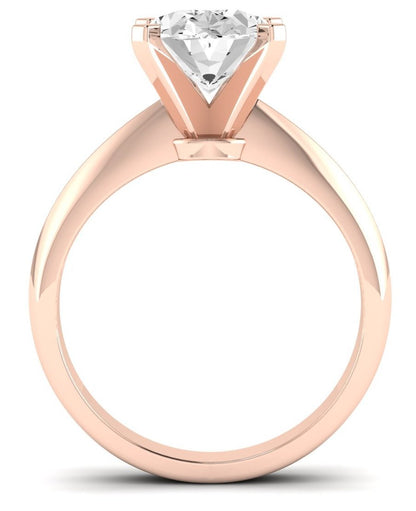 Senna Oval Diamond Engagement Ring (Lab Grown Igi Cert) rosegold