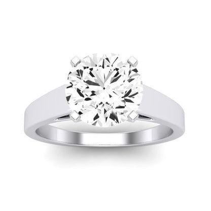 Snowdrop - Round Moissanite Engagement Ring