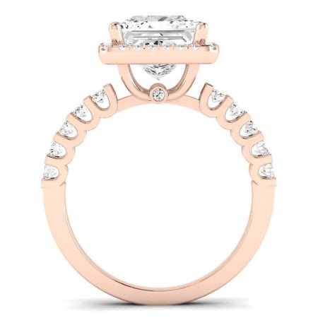Sweetpea Princess Diamond Bridal Set (Lab Grown Igi Cert) rosegold