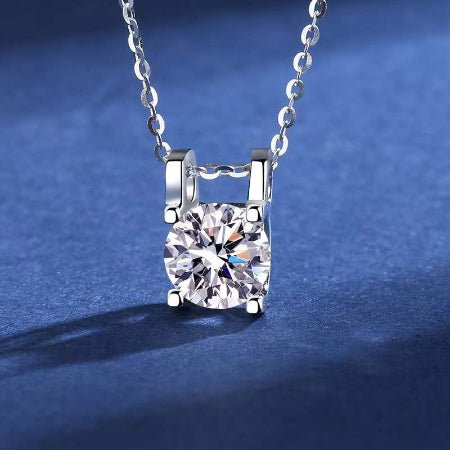 Vanna Moissanite Necklace whitegold