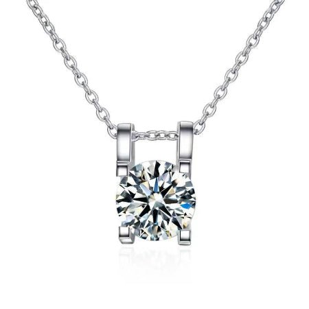 Vanna Moissanite Necklace whitegold