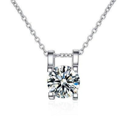 Vanna Moissanite Necklace whitegold