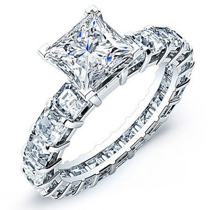 Willow Princess Diamond Bridal Set (Lab Grown Igi Cert) whitegold